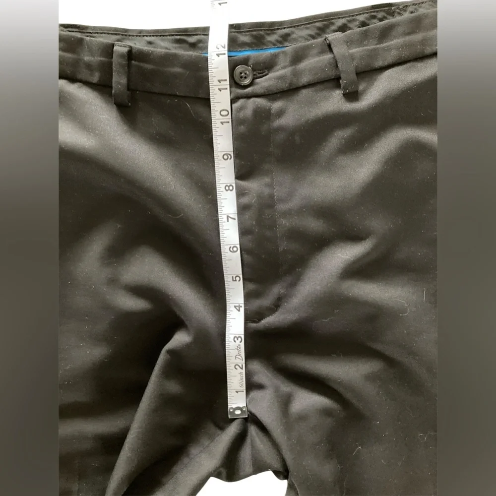 Haggar Men's Black Trousers  - Straight Leg, Sz 40x29